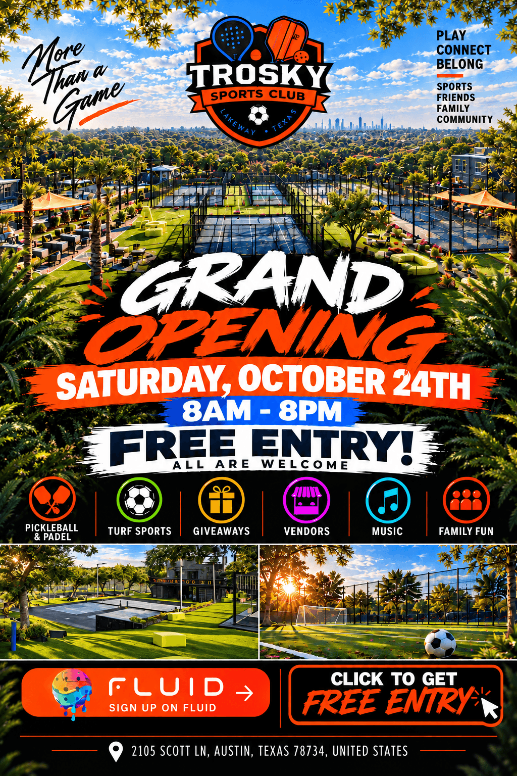 Trosky Sports Club Grand Opening