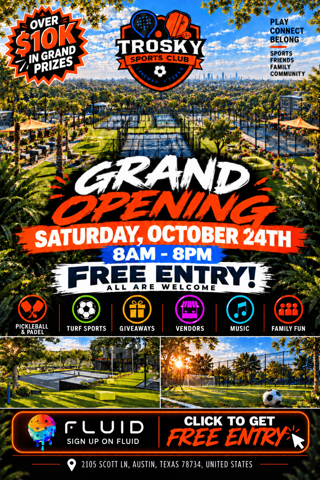 Trosky Sports Club Grand Opening